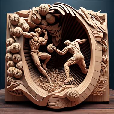 3D модель Реванш у тренажерному залі Nacrene The Shippou Gym Rematch An E (STL)